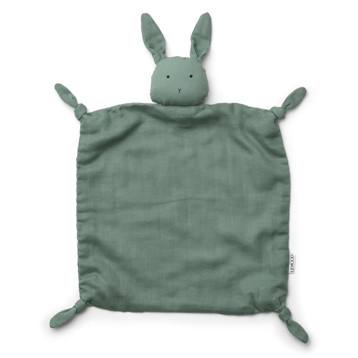 Agnete Kuscheltuch, Hase / peppermint von LIEWOOD