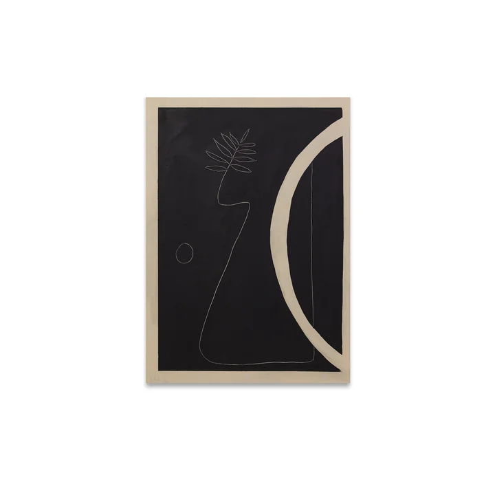 Fleur Poster von Paper Collective