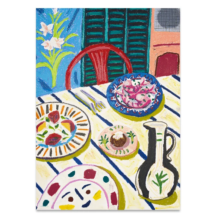 Tapas Dinner Poster von Paper Collective