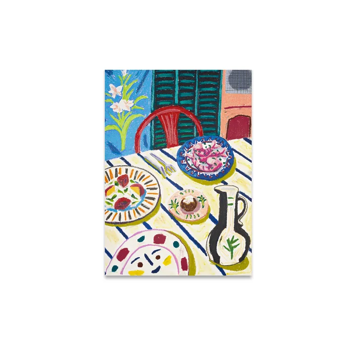 Tapas Dinner Poster von Paper Collective