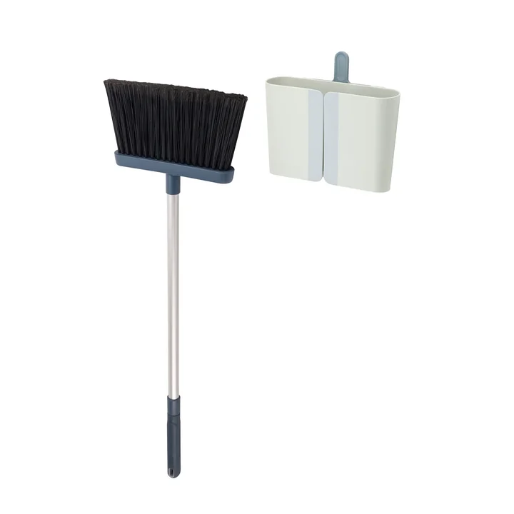 Joseph Joseph - CleanStore Besen, langborstige, blau