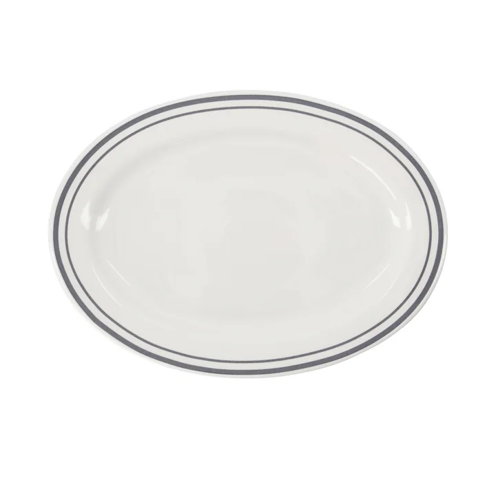 Bistro Schale 29 x 22 cm, grau von Nicolas Vahé