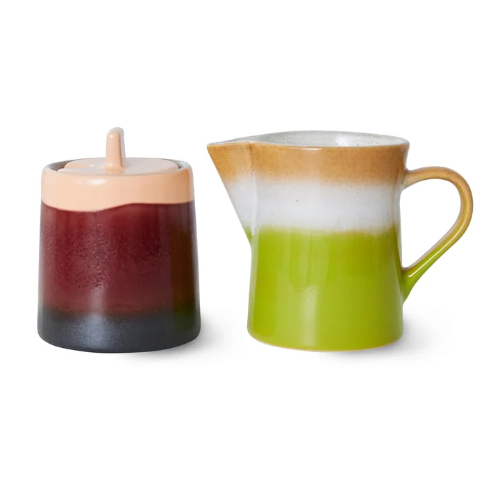 HKliving - 70's Milch und Zucker-Set, foreland