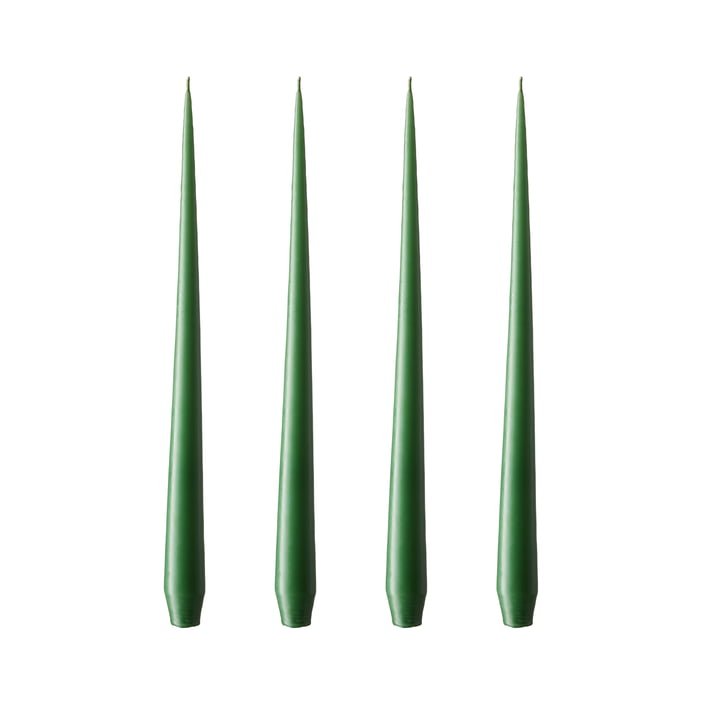 ester & erik - Spitzkerze, 24 cm, No. 62, cut grass / matt (4er-Set)