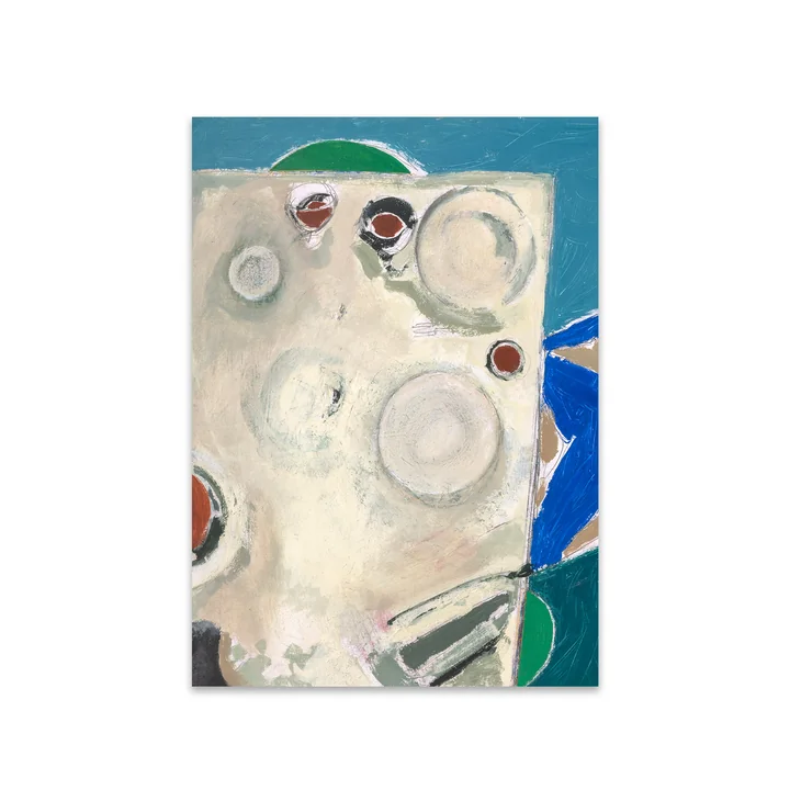 The Poster Club - Table 8 L'Auberge von Max Ososki, 50 x 70 cm