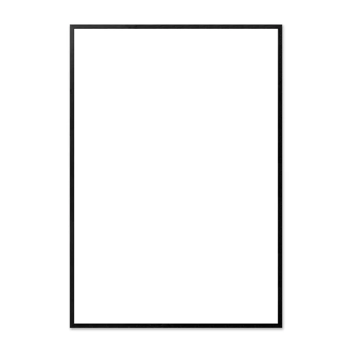 Bilderrahmen Eiche schwarz, Plexiglas für The Poster Club