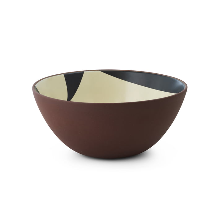 Line Schale, Ø 23 cm, red clay von Normann Copenhagen