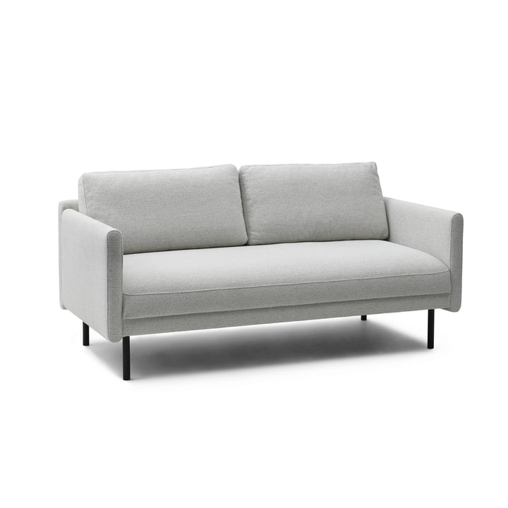 Rar 2-Sitzer Sofa, schwarz / Venezia off-white von Normann Copenhagen