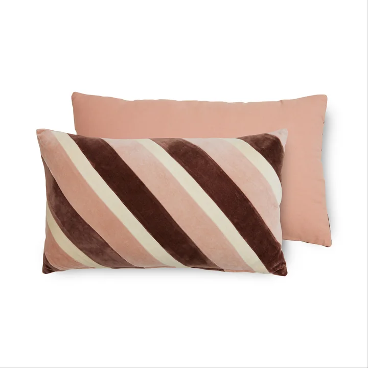 Striped Samt Kissen von HKliving