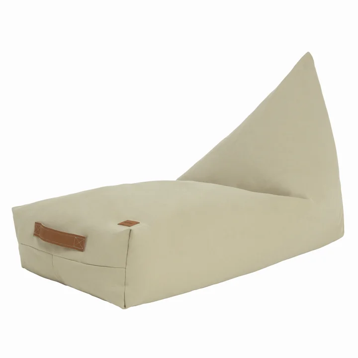 Oasis Kinder-Sitzsack, 109 x 53 cm, laurel green von Nobodinoz