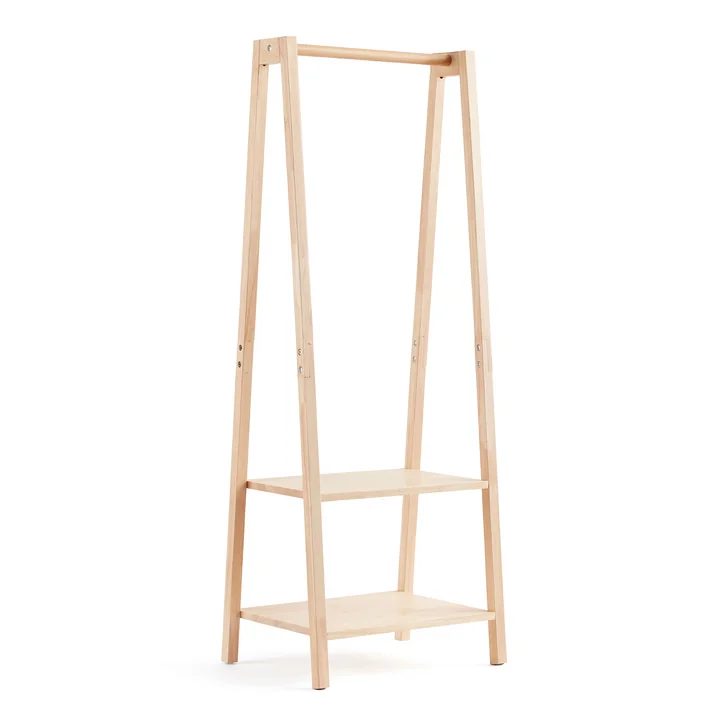 Kids Concept - Saga Kleidergarderobe, 51 x 34,5 x 125,5 cm, Buche natur