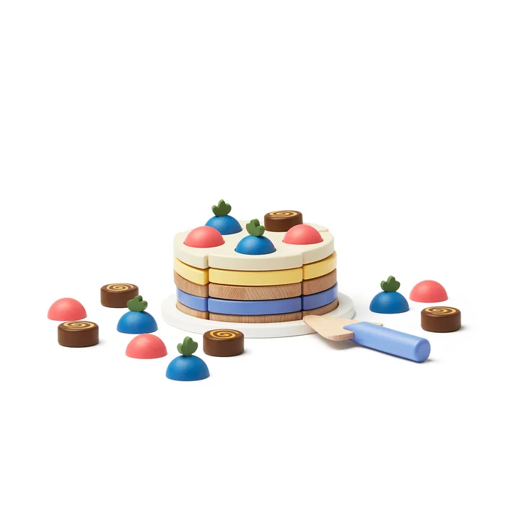 Bistro Schichttorte, bunt (43er-Set) von Kids Concept