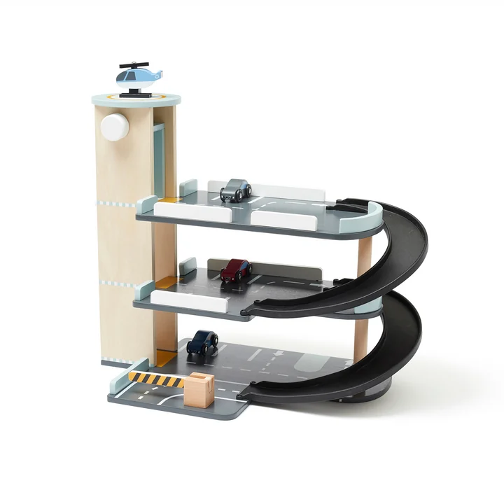 Aiden Parkhaus mit Zubehör, bunt (5er-Set) von Kids Concept