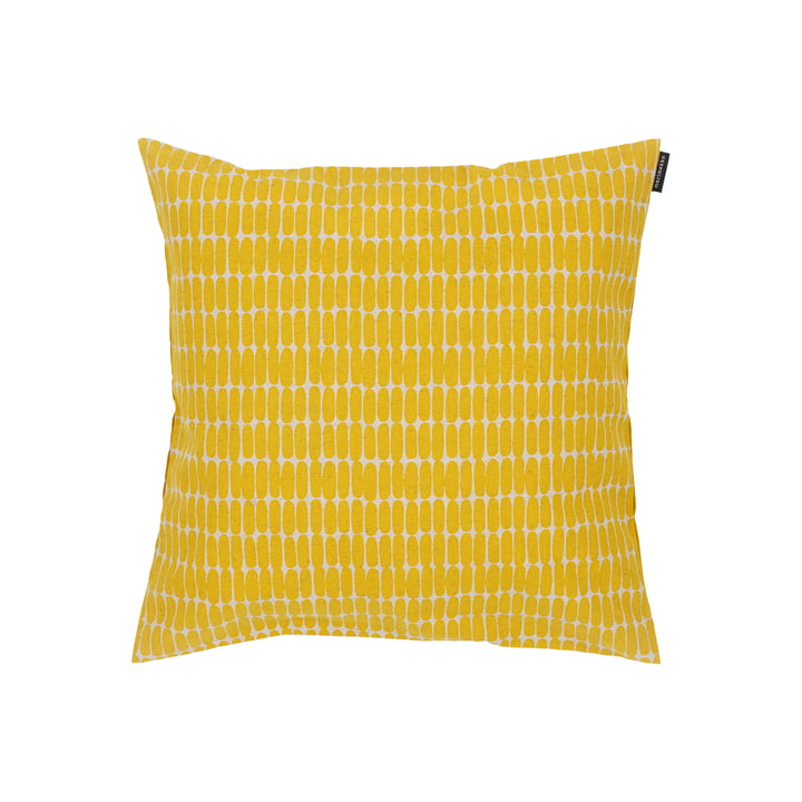 Alku Kissenbezug, 40 x 40 cm, linen / spring yellow von Marimekko
