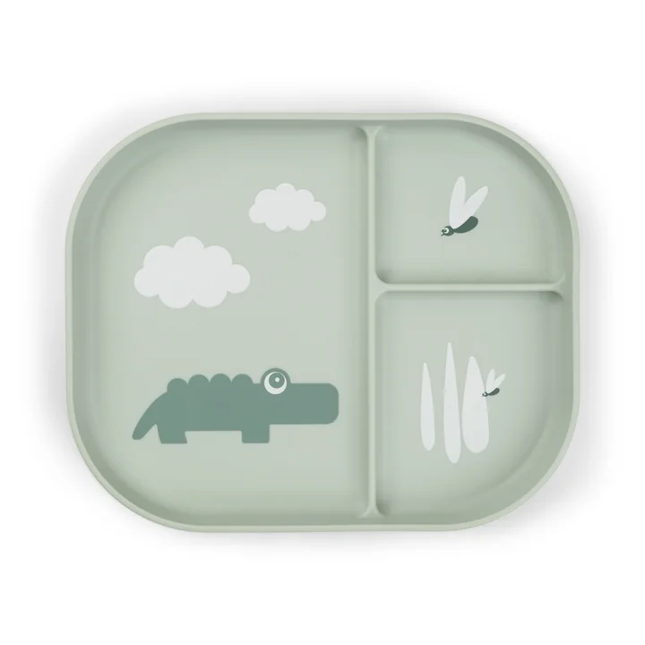 Done by Deer - Foodie Menüteller, Croco, grün