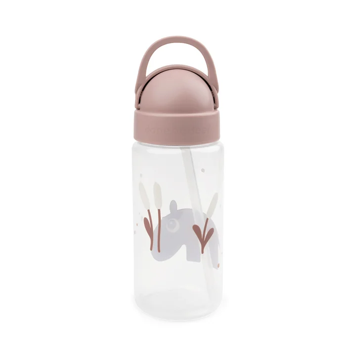 Trinkflasche mit Strohhalm von Done by Deer