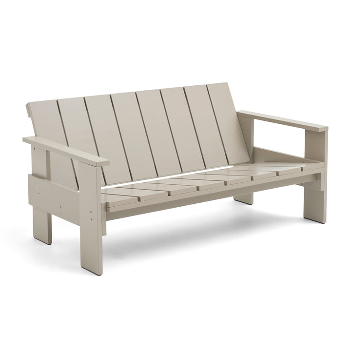 Crate Lounge Sofa, london fog von Hay