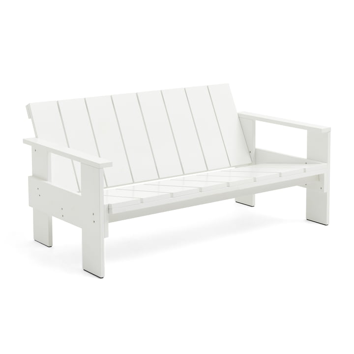 Crate Lounge Sofa, white von Hay