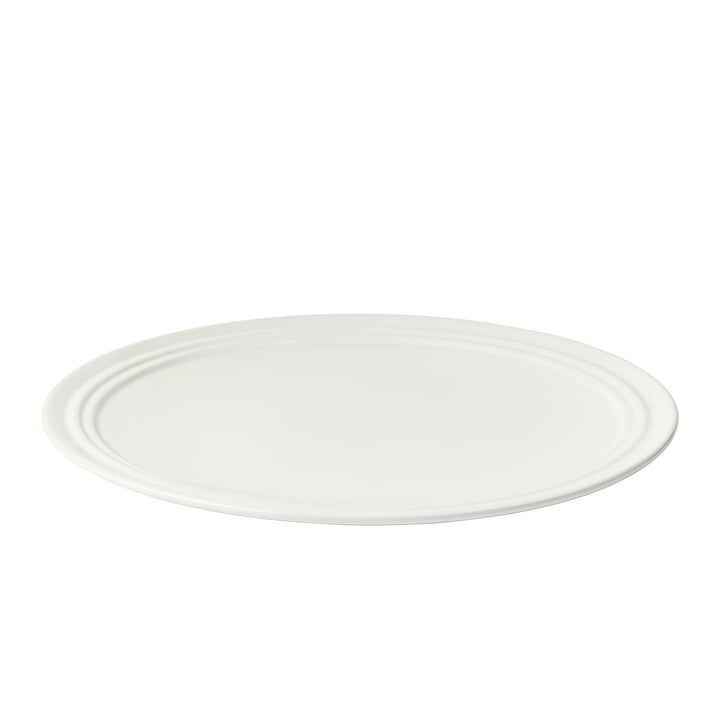 Stevns Teller, Ø 28 cm, kalkweiß von Broste Copenhagen