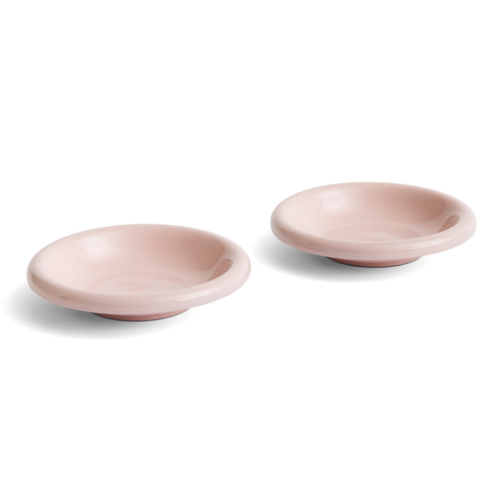 Barro Schale Ø 20 cm, rosa (2er-Set) von Hay