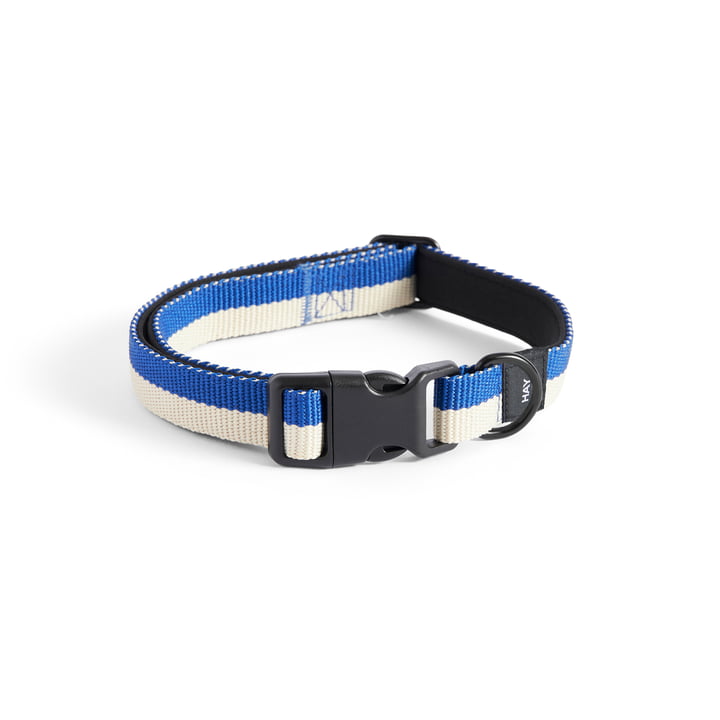 Dogs Hundehalsband, S/M blau / off-white von Hay