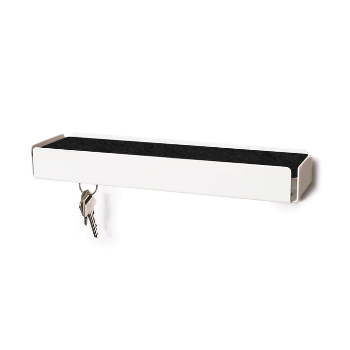 Konstantin Slawinski - SL35 Key-Box Schlüsselbox, weiß / Filz schwarz