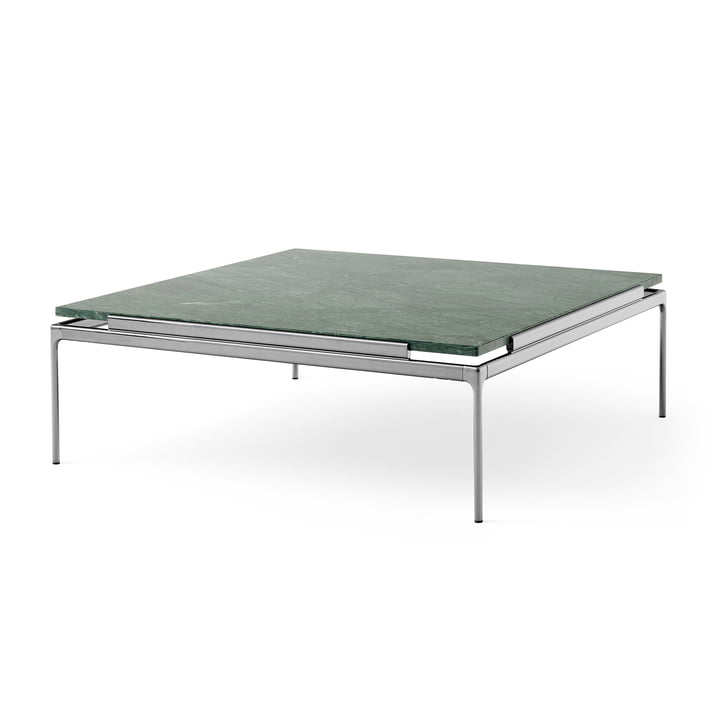 Sett Coffee Table LN13, Verde Guatemala / Chrom dunkel von &Tradition