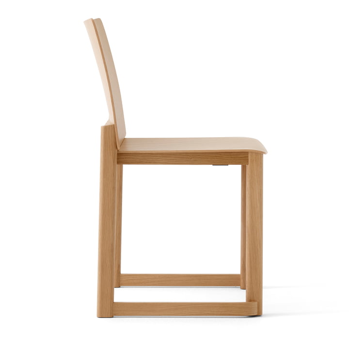 Allwood Side Chair AV35, Eiche lackiert von &Tradition