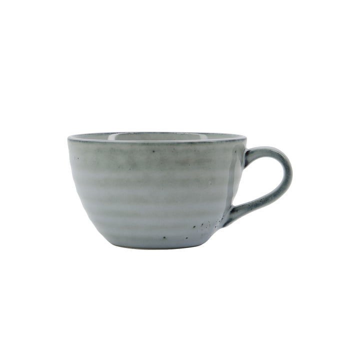 House Doctor - Rustic Teetasse, grau / blau