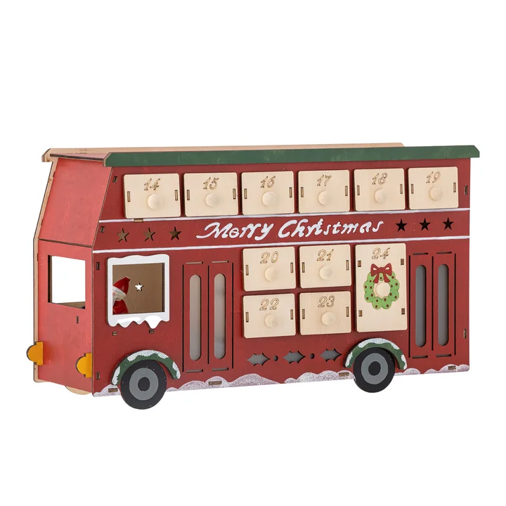 Bloomingville - Edward Kalender, rot