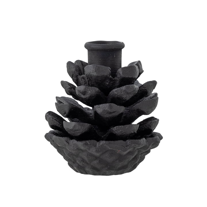 Bloomingville - Fernie Kerzenhalter, H9 cm, schwarz