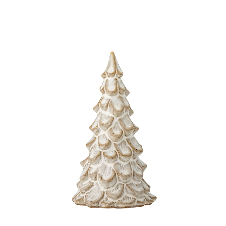 Bloomingville - Auden Dekotannenbaum, H14 cm, weiß