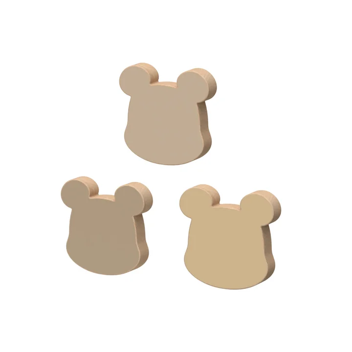 Haken aus Holz, Schmetterling von Cam Cam Copenhagen