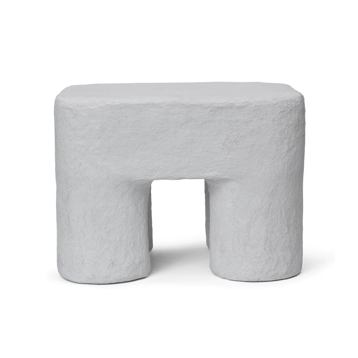 Podo Hocker, white von ferm Living