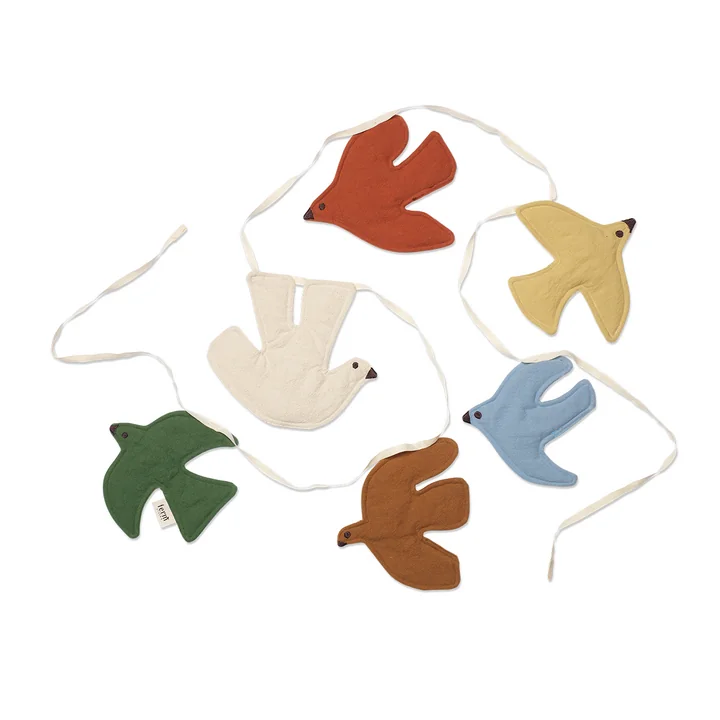 Swif Bird Girlande, multicolor von Ferm Living