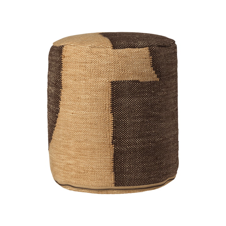 Forene Cylinder Pouf von ferm Living