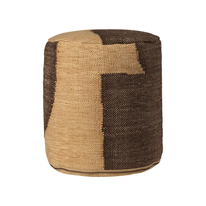 Forene Cylinder Pouf von Ferm Living