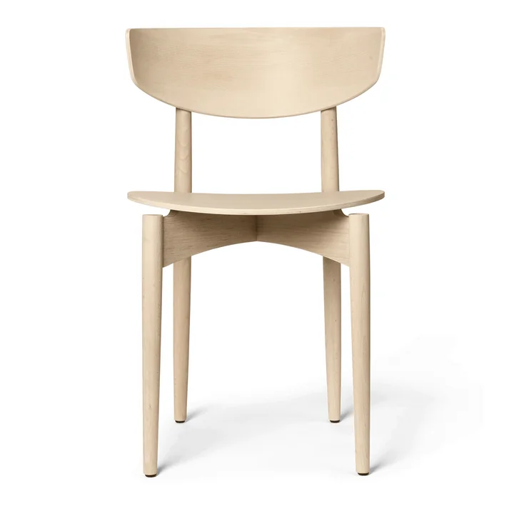 Herman Stuhl, Holz, Buche weiß geölt von Ferm Living