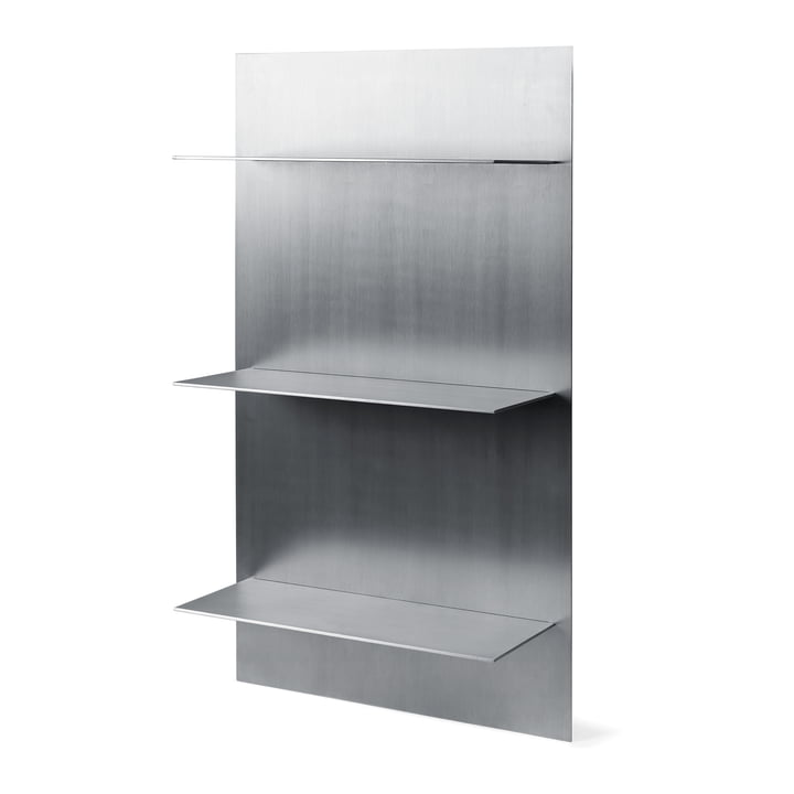 ferm Living - Lager Triple Wandregal, Aluminium