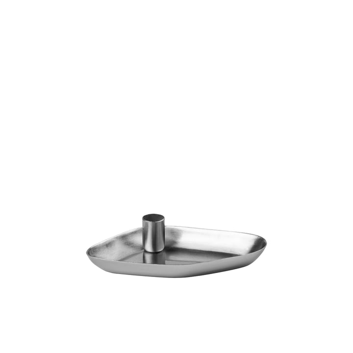 Mie Kerzentablett, Mini, Silver Finish von Broste Copenhagen