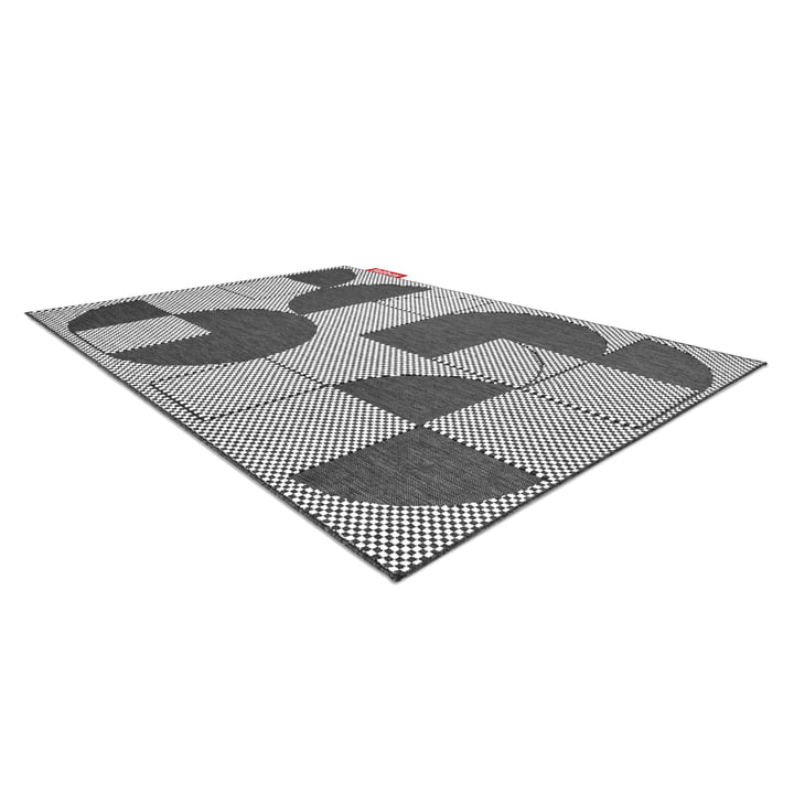 Fatboy - Carpretty Petit Jigsaw Outdoor-Teppich, 160 x 230 cm, schwarz / weiß