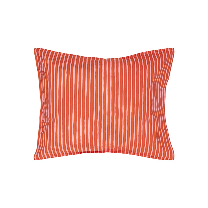 Piccolo Kissenhülle, 50 x 60 cm, warm orange / pink von Marimekko