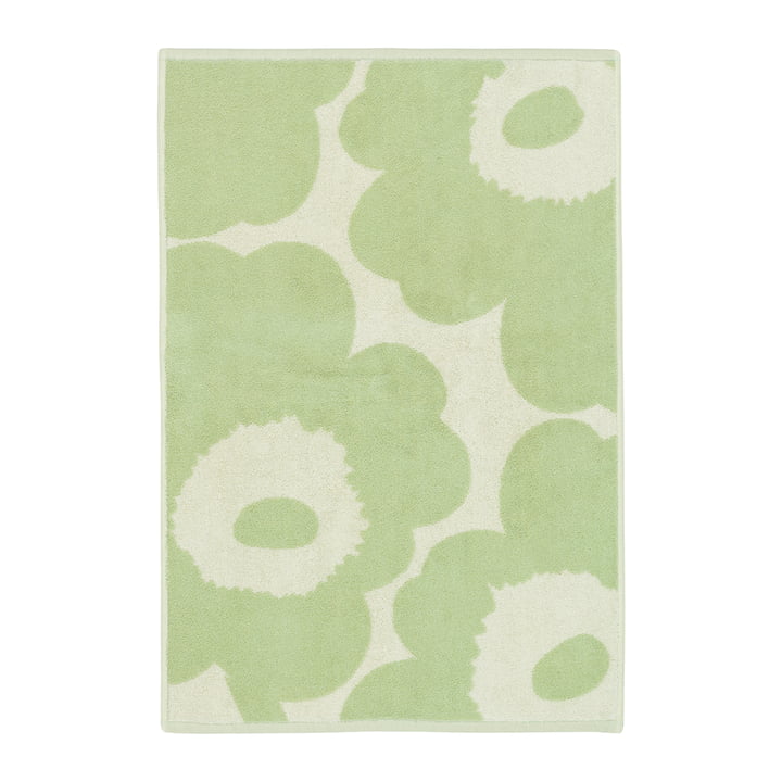 Marimekko - Unikko Handtuch, 50 x 70 cm, off-white / sage