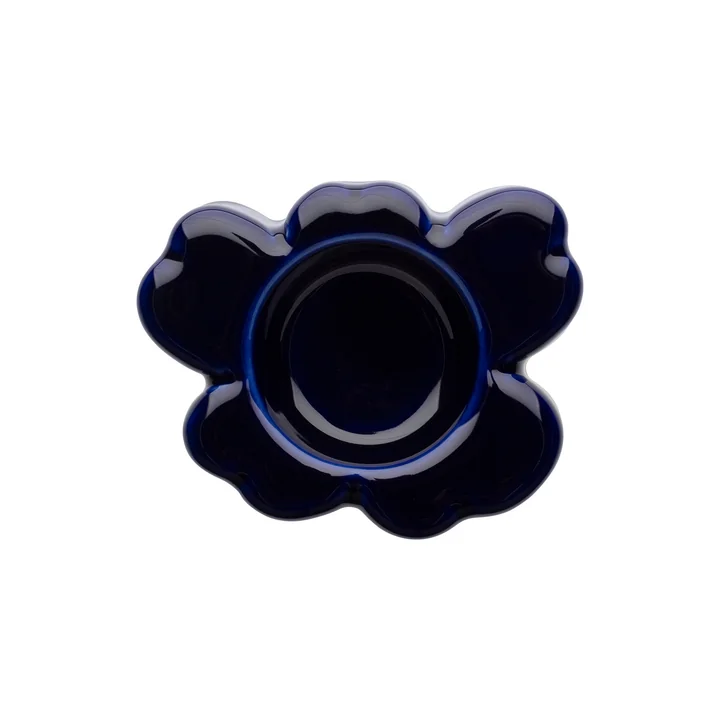 Unikko Teelichthalter, cobalt von Marimekko