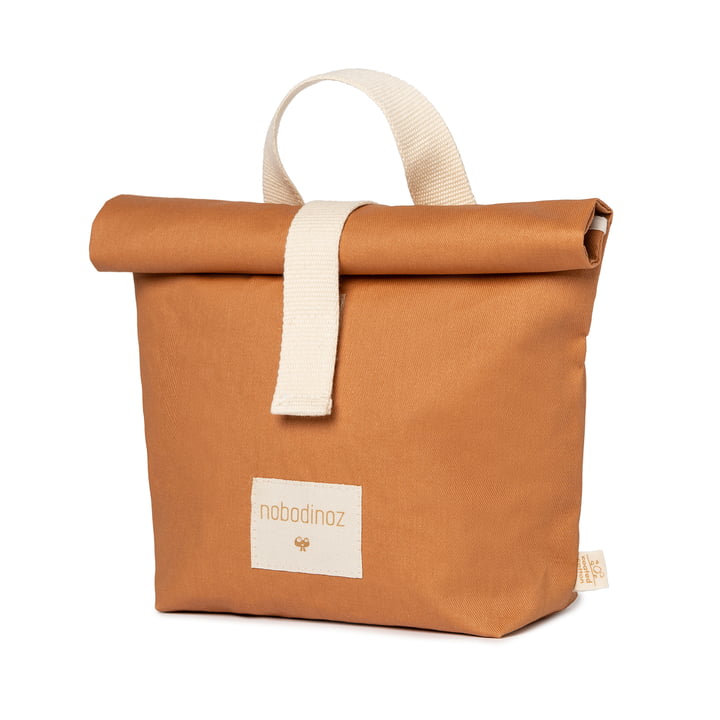 Sunshine Eco Lunch Bag, cinnamon von Nobodinoz