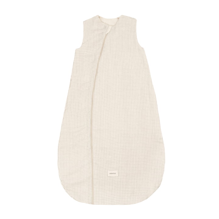 Sweety Baby-Schlafsack, 6-18 Monate, blue grid von Nobodinoz