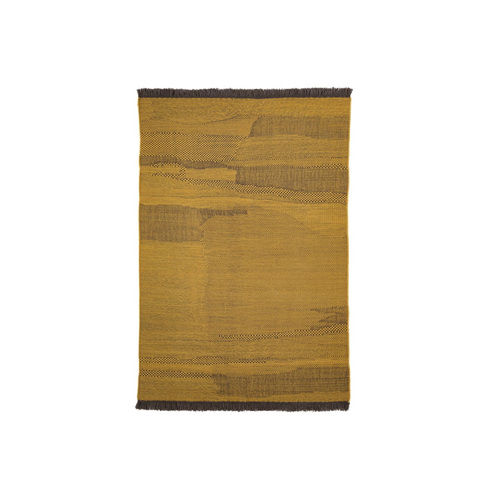 Wabisabi Wollteppich, 170 x 240 cm, mustard von nanimarquina
