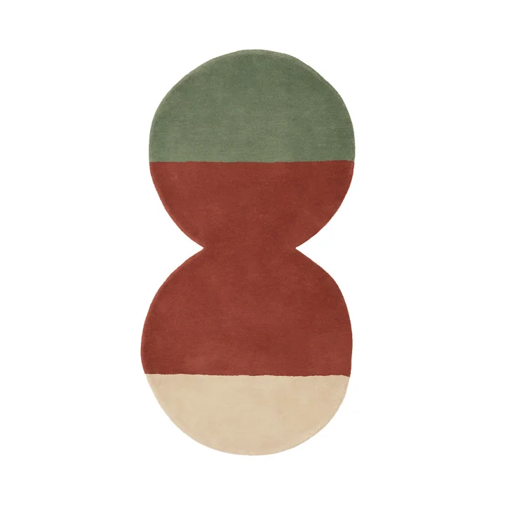 nanimarquina - Pearl 2 M Teppichläufer, 75 x 141 cm, mehrfarbig