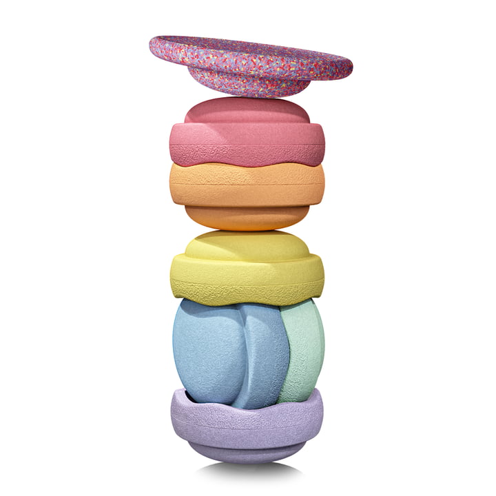 Stapelstein® - Rainbow Set pastel @nikejane (Sonderedition)