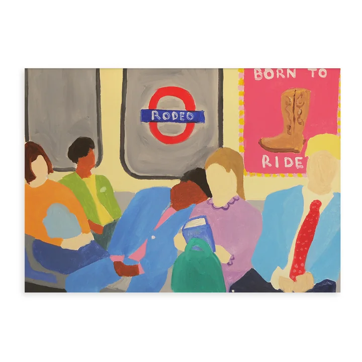 Born To Ride Poster von Paper Collective